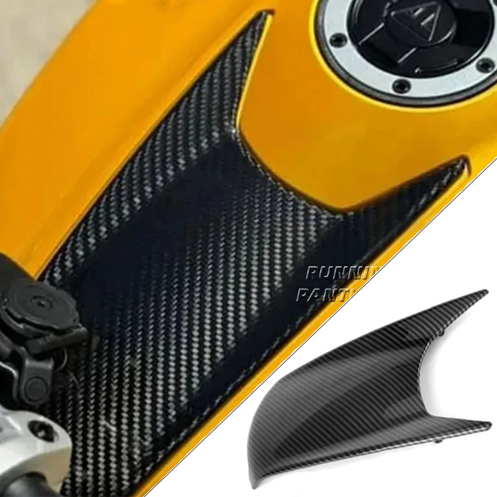 Carbon Fiber Gas Fuel Tank Panels Cover Air Box Fairing Cowl For Street Triple 765RS /moto2 2023 2024 Motorcycle Accessories