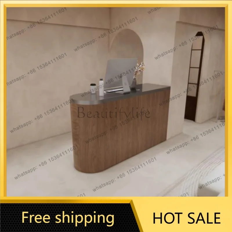 Best Sellers Industrial Wood Reception Desks Best Organizers Restaurant Reception Desks Executive Nail Mostrador De Tienda Trend