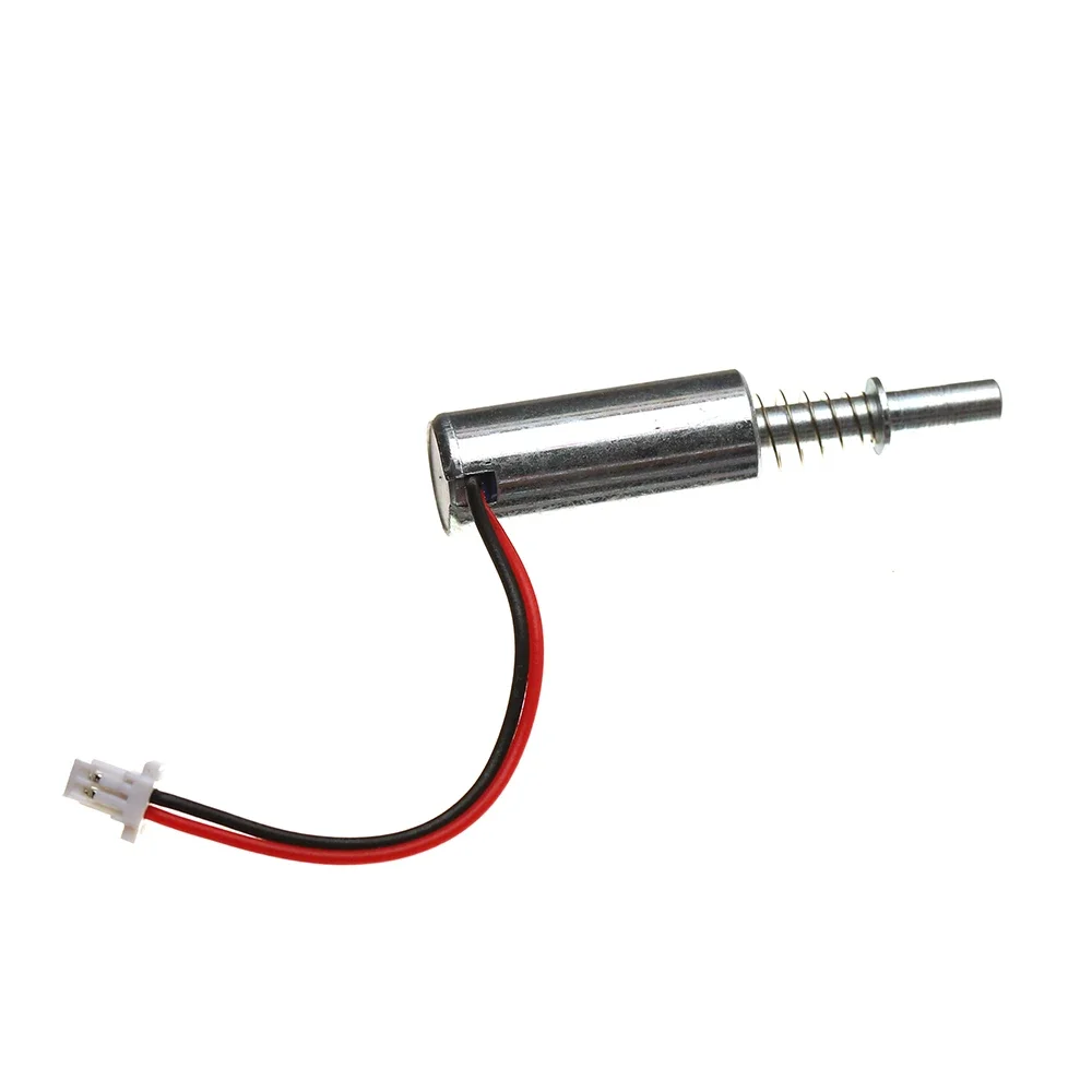 DC 3V/ 6V/ 9V/12V/24V Mini Tiny 8mm Round Cylindrical Suction Solenoid Electromagnet Stroke 5mm For Fingerprint Lock