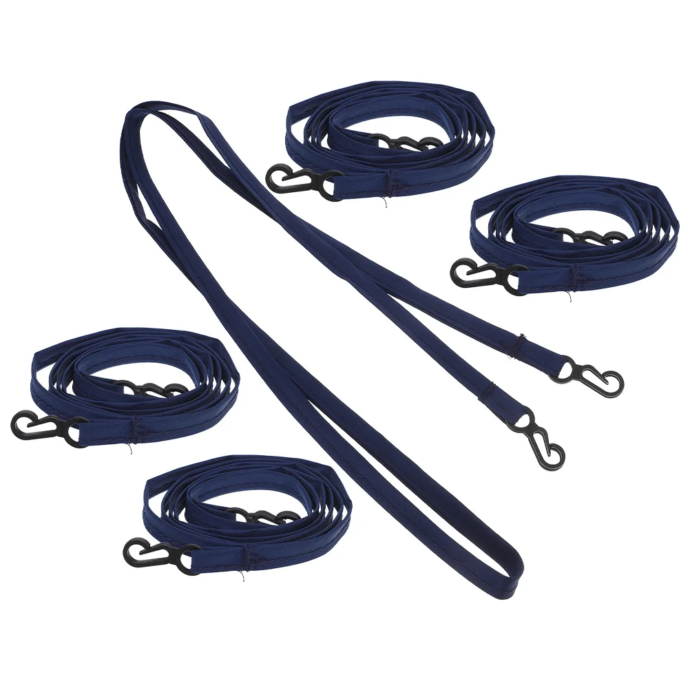 

5Pcs Glove Strap Anti-Lost Design Skin-Friendly Comfortable Lanyard for Winter Sports Ski Gloves Holder Portable Mittens