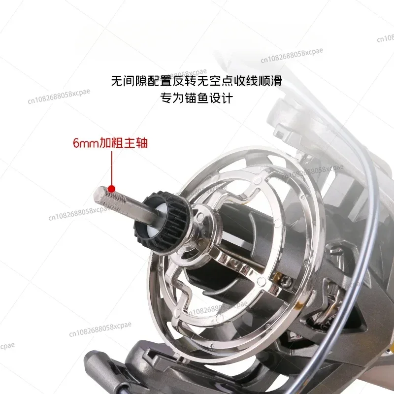 Fishing Line Wheel All-metal Spinning Wheel Far Casting