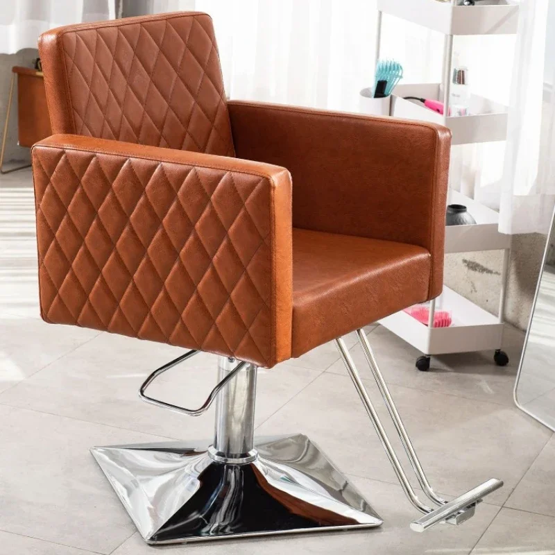 

Saddle Chair For Cosmetic Armchairs For Salo#hair Salon Chair Barber Beauty Hair Cutting Rotatable Adjustable Height Manicure