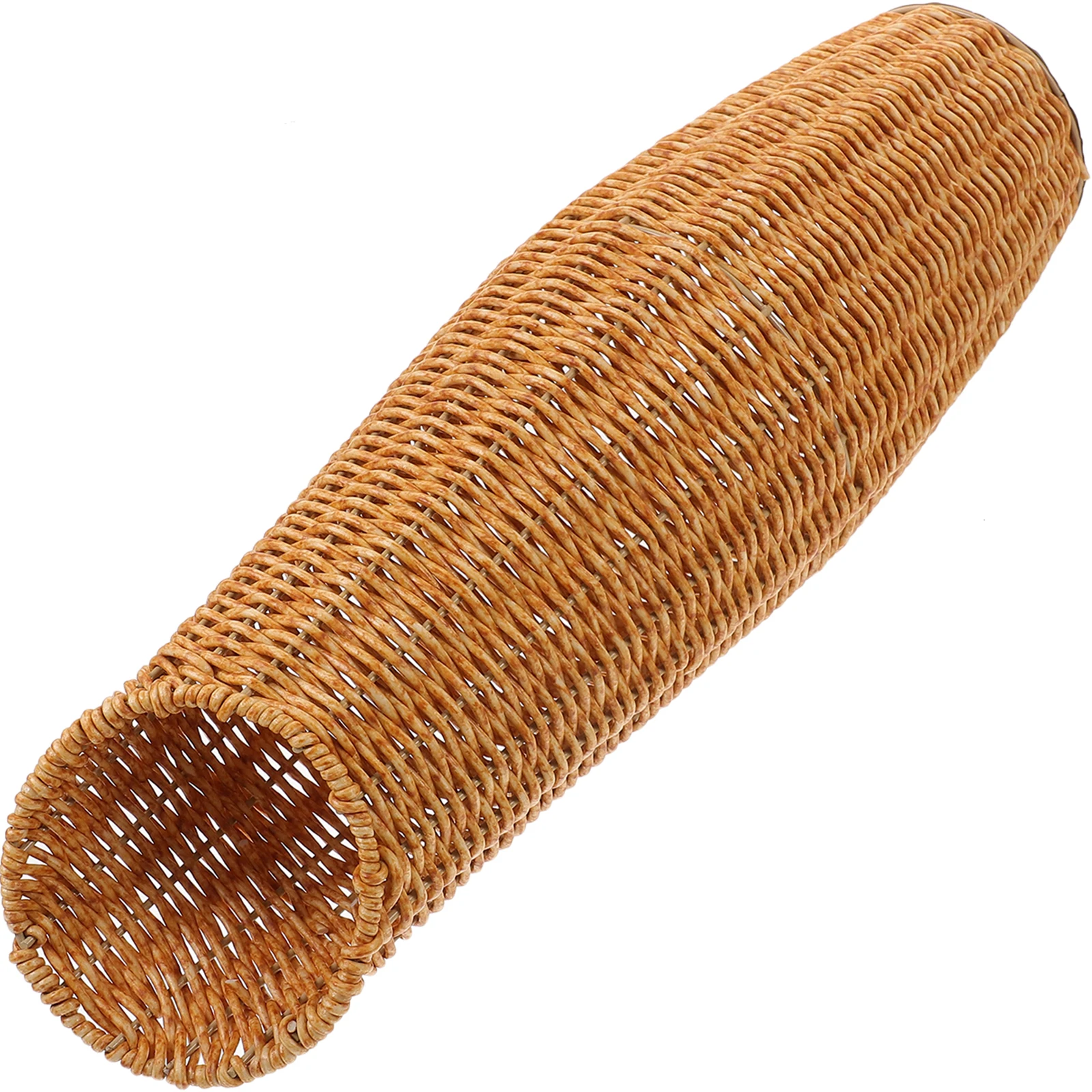 

Tall Floor Vase for Flowers Artificial Woven Rattan Home Office Decor Simple Elegant Plastic Flower HolderFlowers Simulation Dry