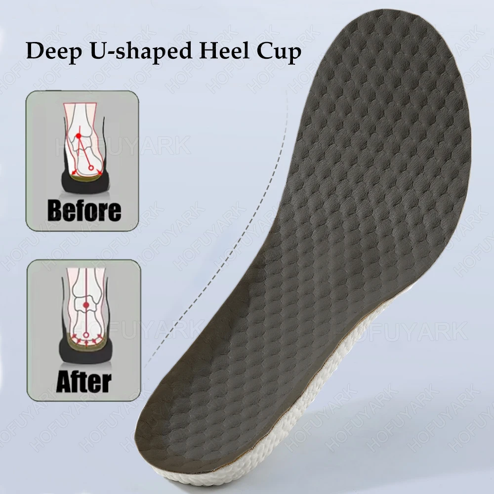 Sport Shock Absorbing Insoles for Basketball Running Shoes Inserts Man Woman Comfort Inner Soles Arch Support Orthotic Insoles