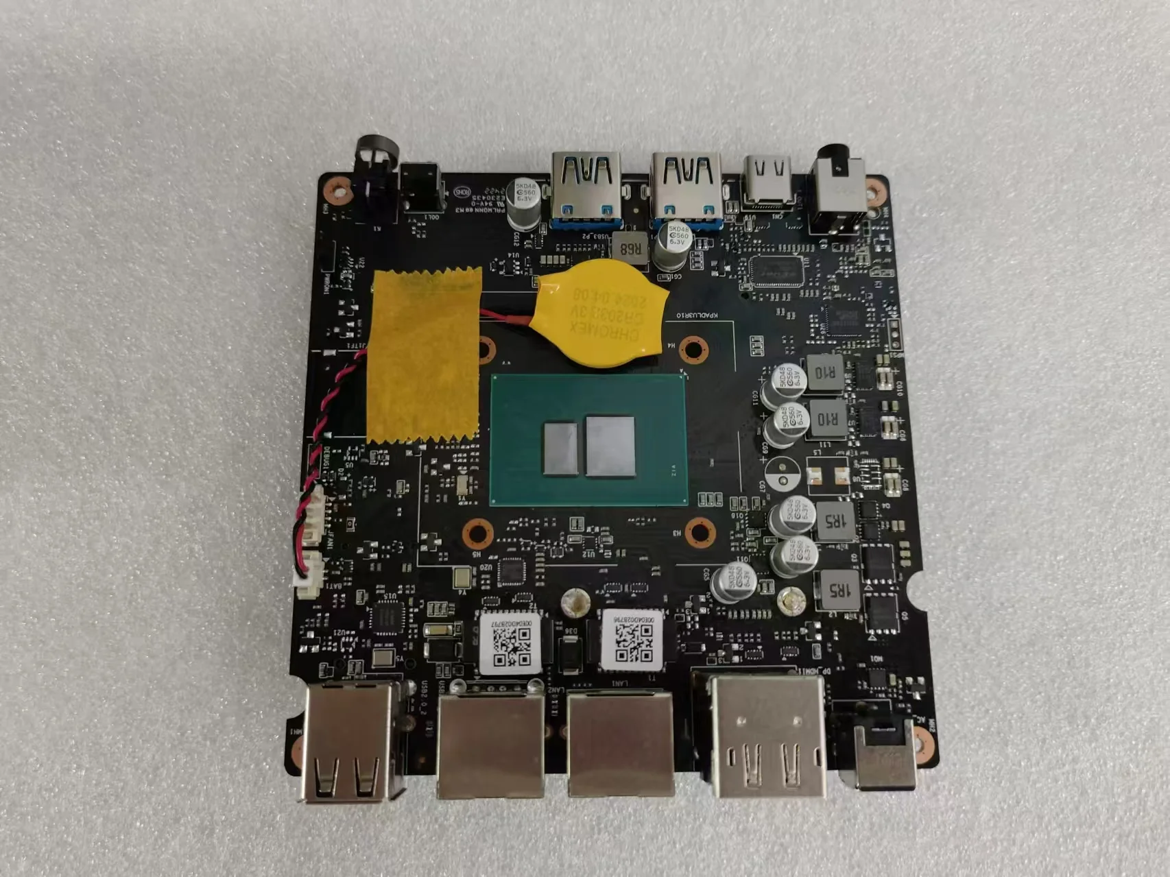 TexHoo-Placa-mãe dual Gigabit LAN, interface HDMI DP, suporta RAM DDR4, R7-4800H