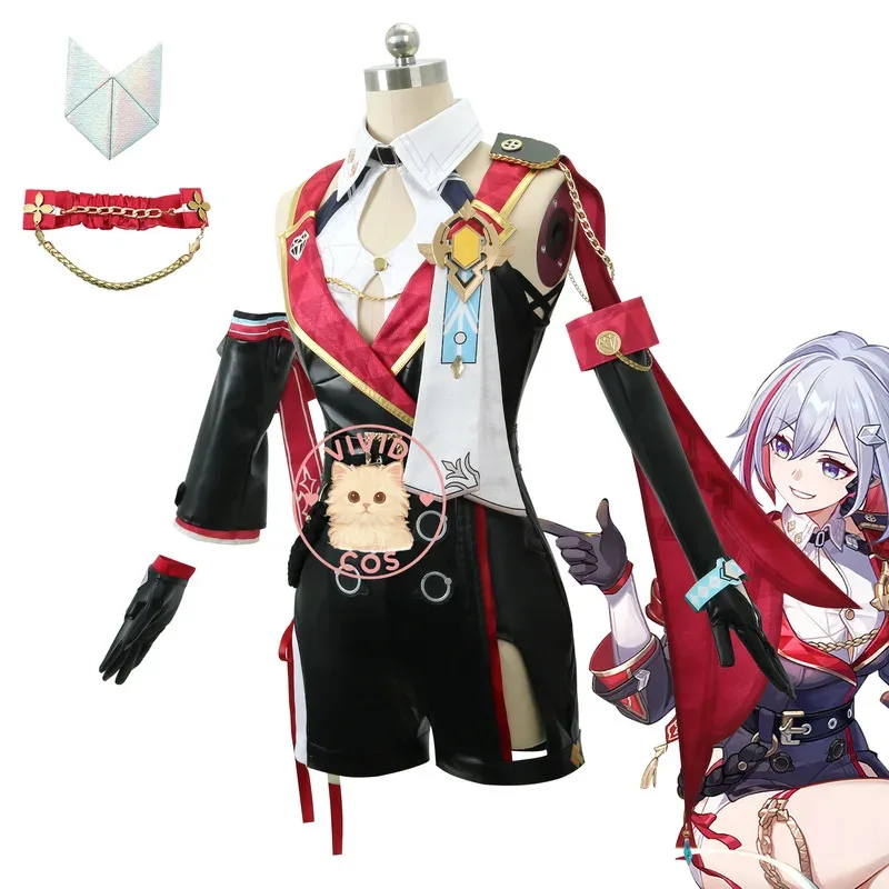 ABC123 Honkai Star Rail Cosplay Anime Topazio Hobbs Role Play Outfit Sexy Conjunto Completo Mulheres Traje de Halloween