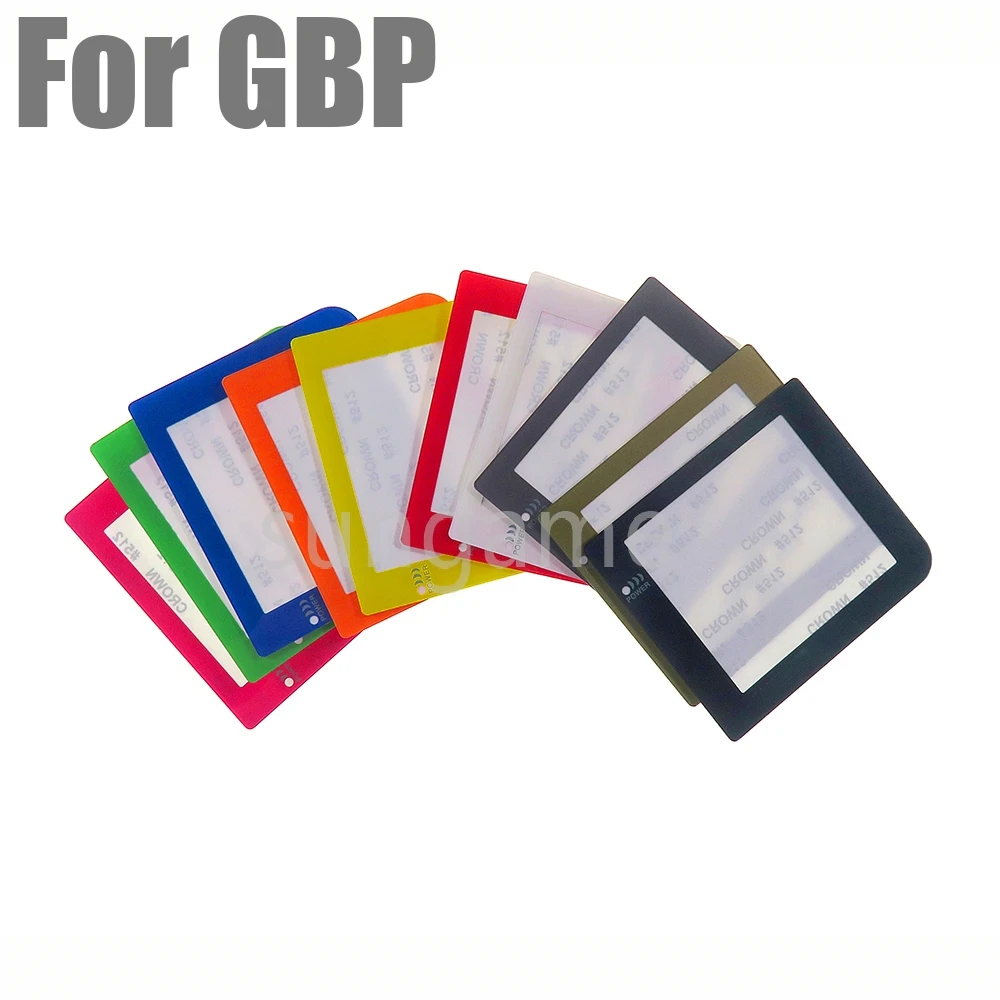 

30 шт. для Nintendo пластиковая зеркальная панель экрана игровой консоли для GBP