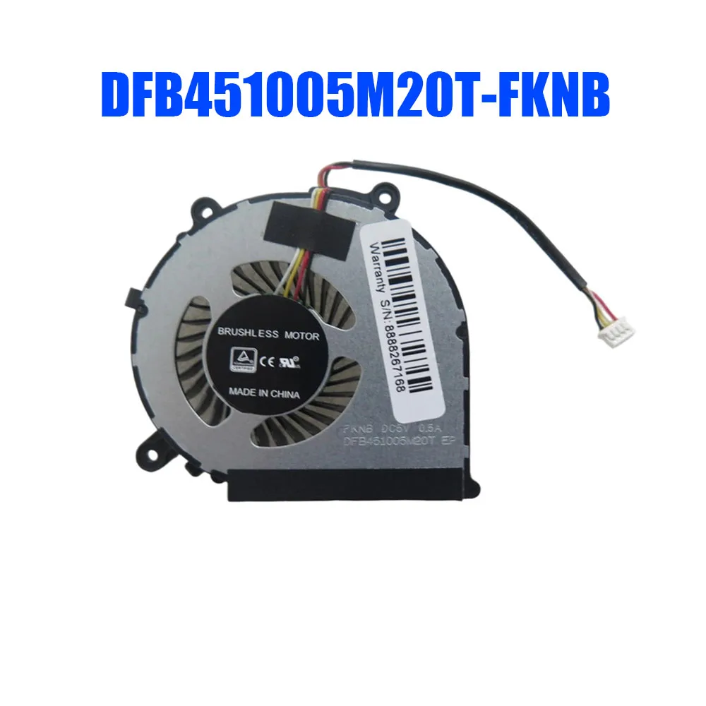 

DFB451005M20T-FKNB DFB451005M20T FKNB DC5V 0.5A 4-проводной вентилятор охлаждения для ноутбука, новый