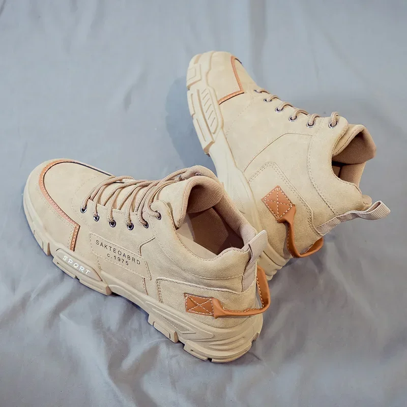 Men Boots Men's Winter Shoes Fashion Snow Boots Shoes Plus Size Winter Sneakers Ankle Men Shoes Winter Boots Black Blue Footwear