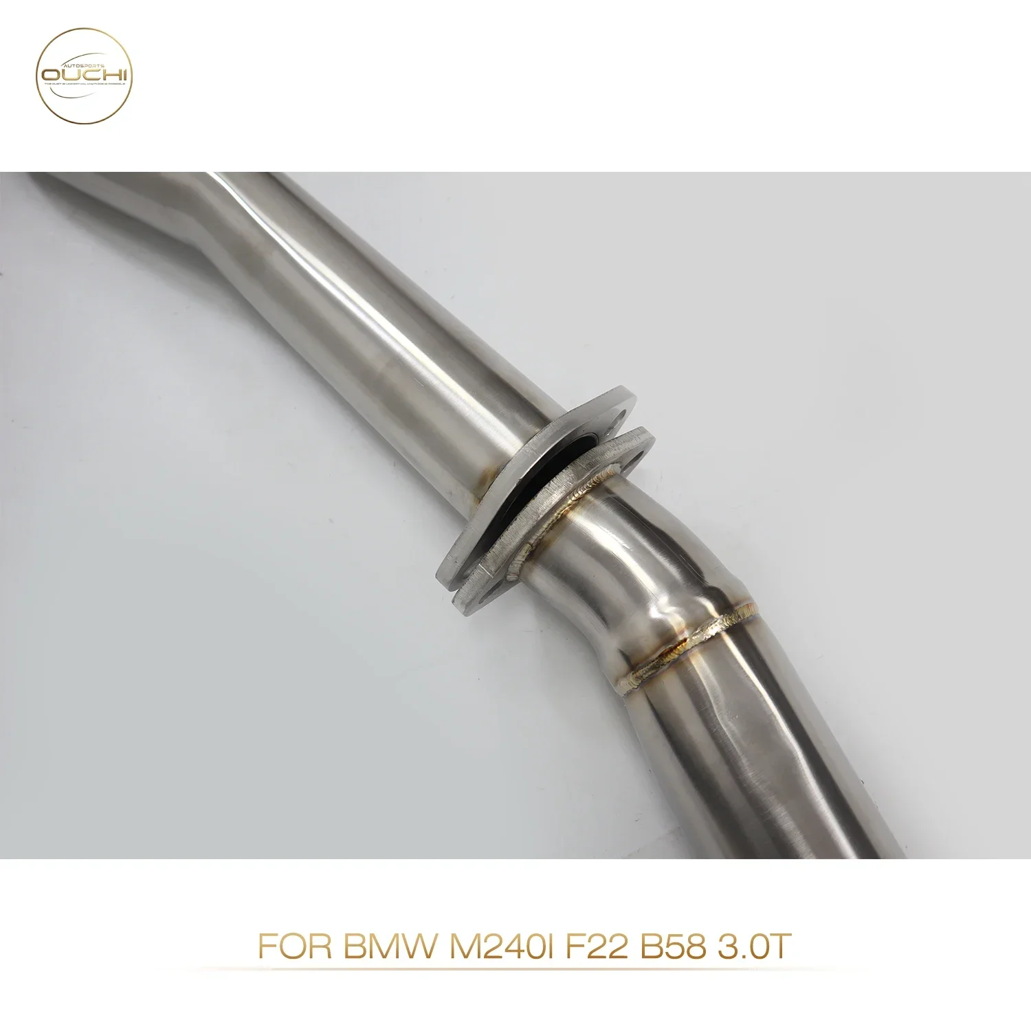 Ouchi Stainless Steel Exhaust Catback for M240i Sport Sedan F22 2017+ 3.0T B58 With Muffler Valves Exhaust Pipes System view 5