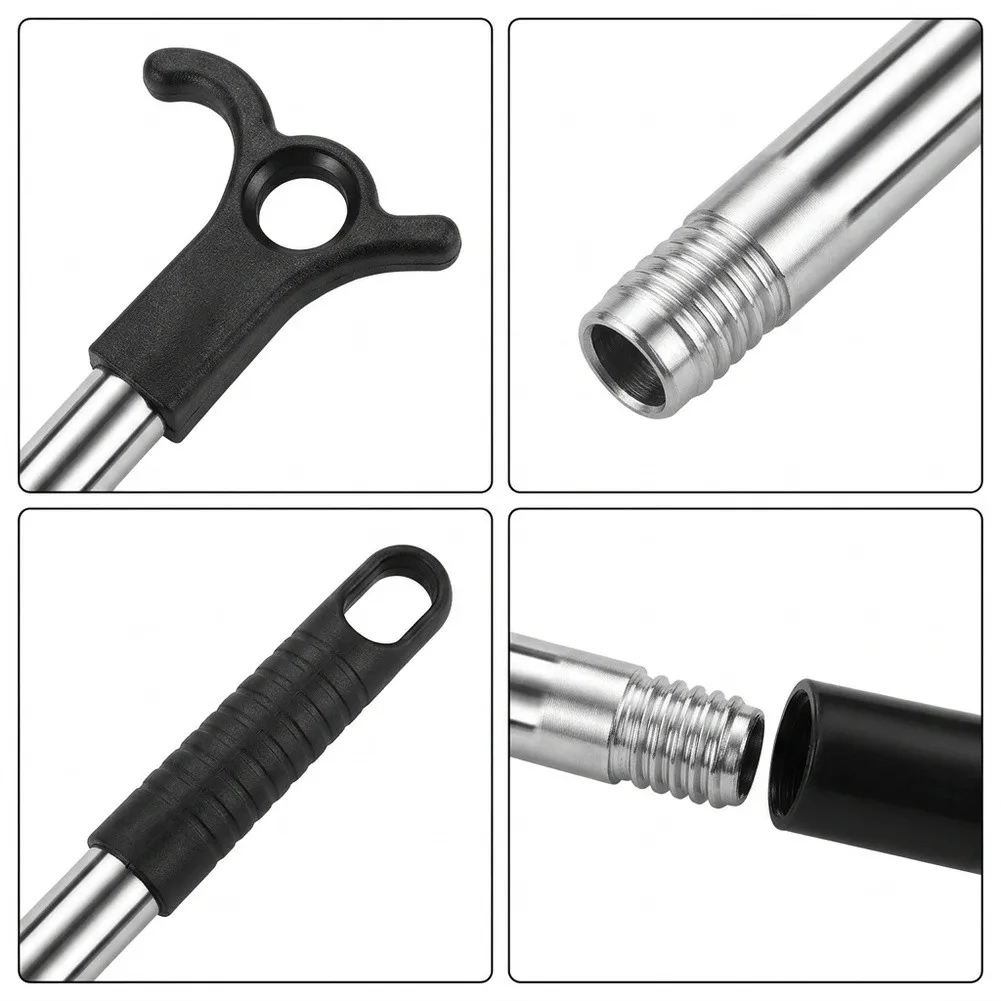 Robust Manual Pole for Activating For Skylights in High Ceiling Areas Including Warehouses and Church Interiors