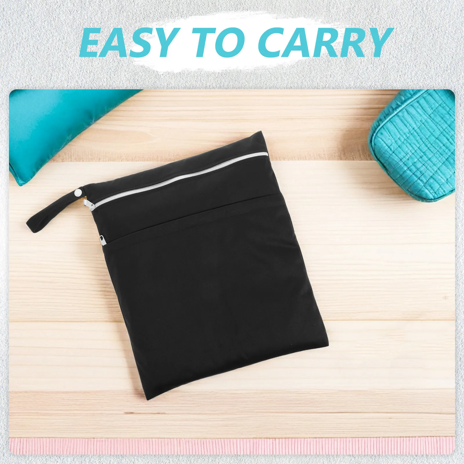 

Waterproof Wet Dry Swim Bag Dual Compartment Leakproof Heat-Sealed Seams Foldable Portable for Pool Beach Gym Travel Swimming
