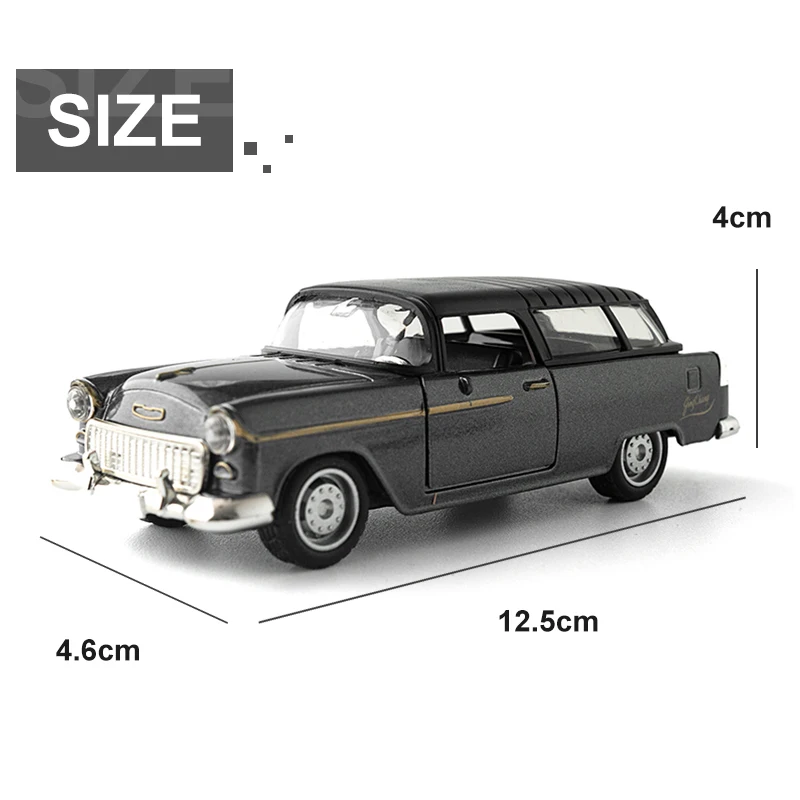 โมเดลรถ CadillacS วินเทจ ทำจากโลหะผสม 1:36 แบบดึงหลัง รถจำลองขนาดเล็ก สำหรับสะสม ของขวัญสำหรับเด็ก