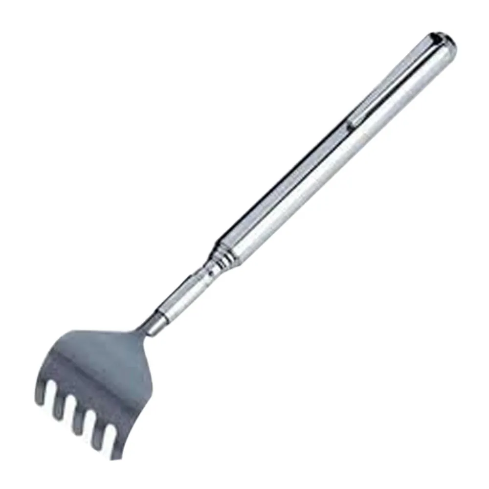 

Extendable Itching Stick Stainless Steel Telescopic Design Back Scratcher 17Cm 51Cm Travel Friendly Silver Itching Stick