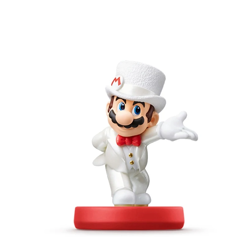 ARTSWIFT Amiibo Super Mario Odyssey Series Wedding Browser Peach Figurine NS Genuine NFC Original Asian Version Region Free