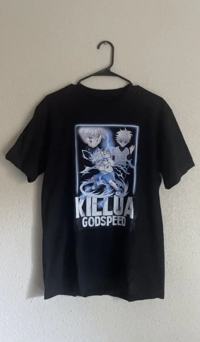 

Hunter x Hunter Killua Vintage Anime Cartoon T Shirt