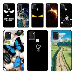 B Case For Samsung A21S Case Phone Cover Silicone Soft TPU Back Cover for Samsung Galaxy A21S Case A 21S A21 S Coque Bumper