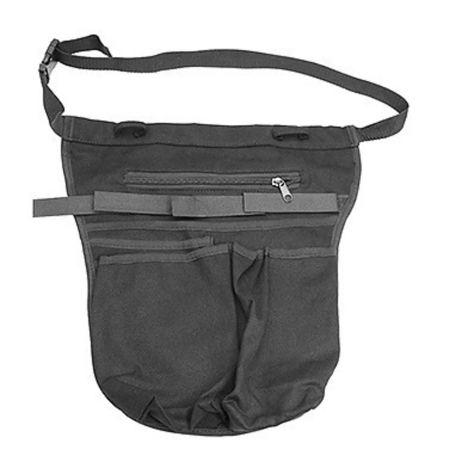 Stage Clown Performance Apron Plastic Multi Pocket Balloon Tool Belt for Magic Supplies Work Belt Holder