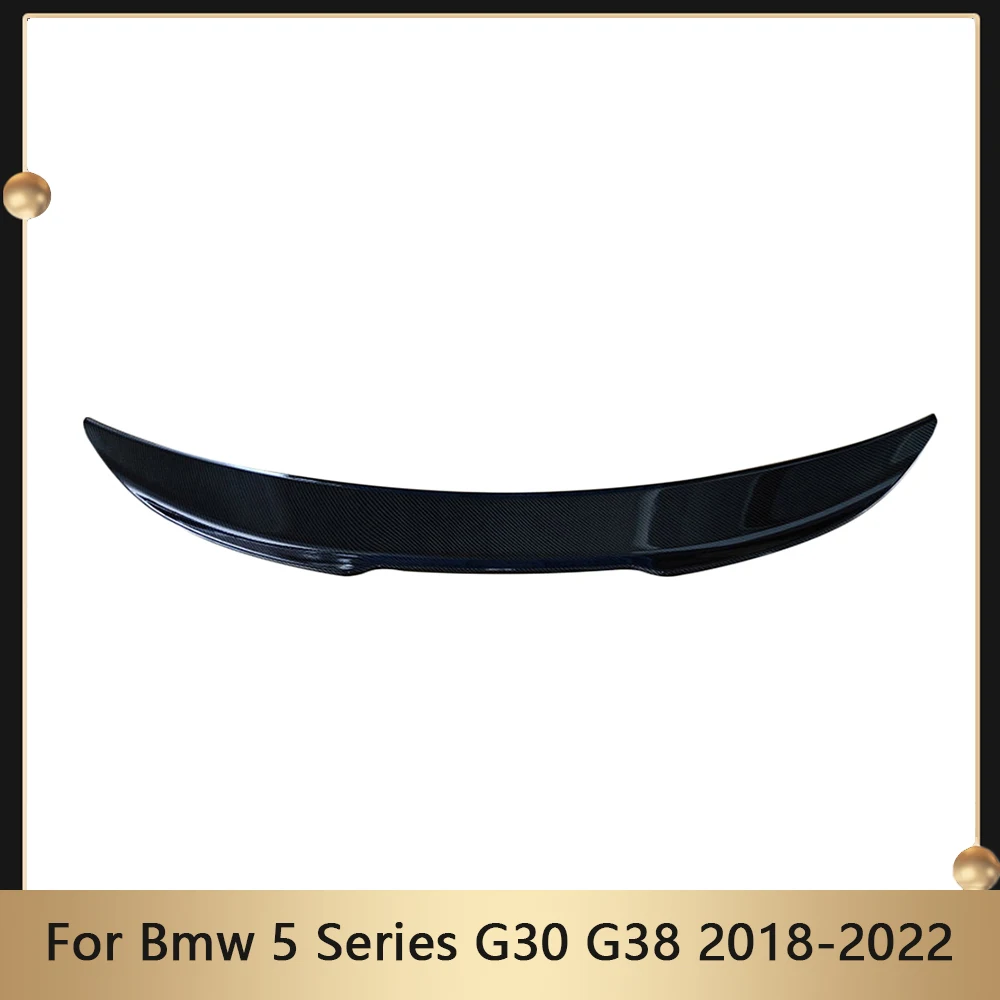 

Gloss Black Car Accessories Rear Wing Body kit for BMW 5 Series G30 G38 2018-2022 Auto Tail Fin Trunk Lid Spoiler Refit