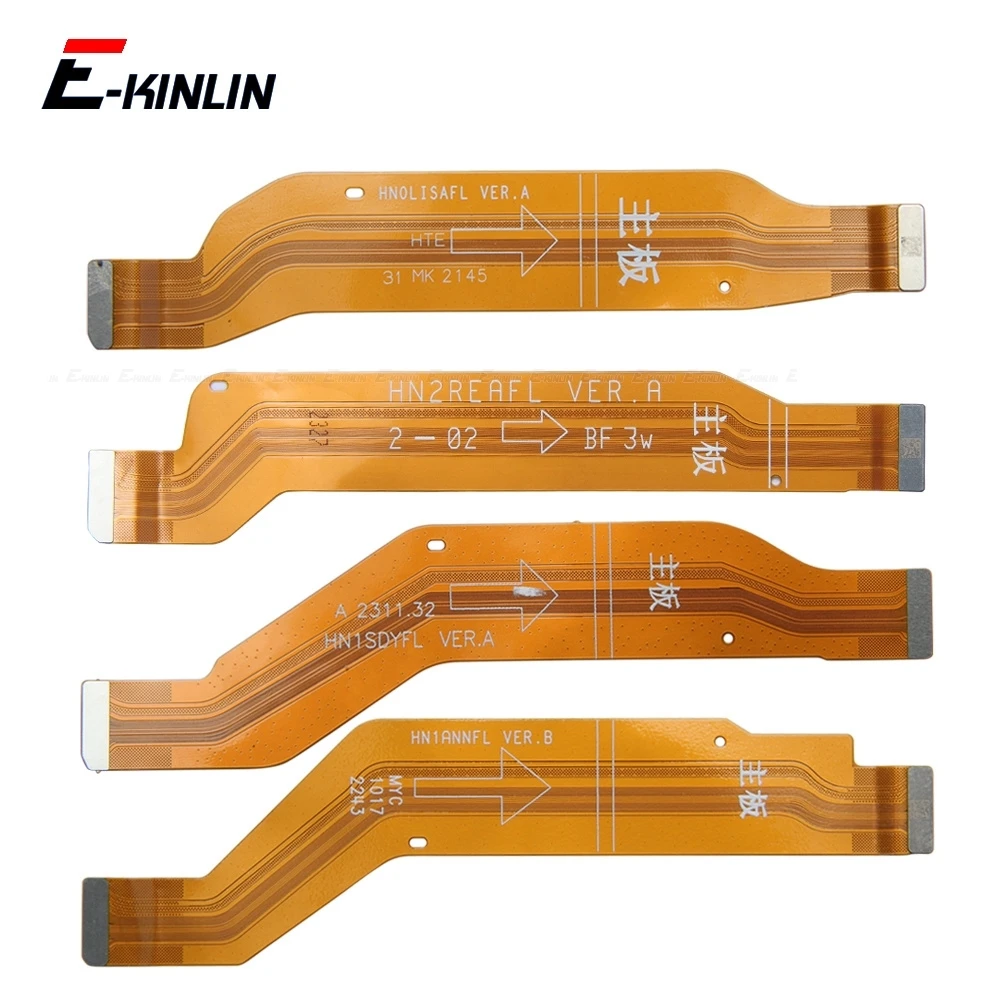 Placa base Tablero Principal conectar conector LCD Cable flexible para HuaWei Honor 100 200 70 80 90 Pro Plus GT Flat SE 5G