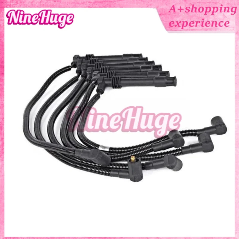 

6PCS High Ignition Leads Cables Wires Kit V6 2.4 2.8 For A4 A6 A8 Passat Superb 078 905 113 078905113 /532/533/534/535/536 B
