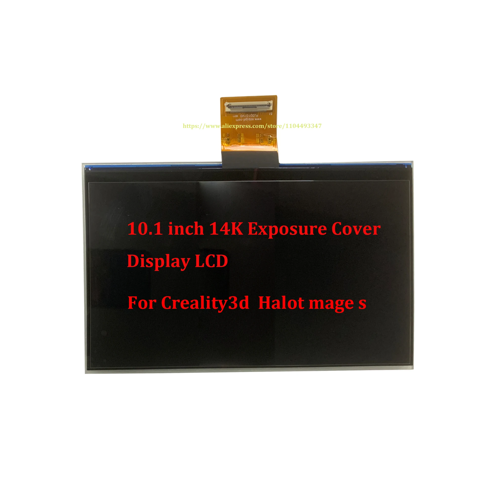 10.1 inch 14K display cover exposure lcd for Creality3d  Halot mage s 3d printer Spare parts
