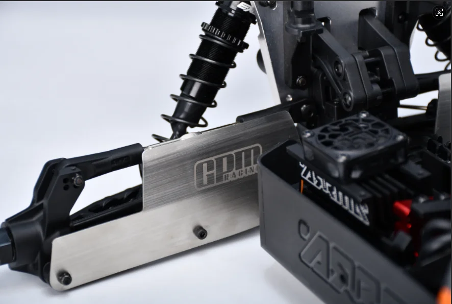 Gpm protetores traseiros de aço inoxidável para arrma 1/8 kraton 6s exc 4x4 rtr caminhão de velocidade sem escova-ARA8708v6