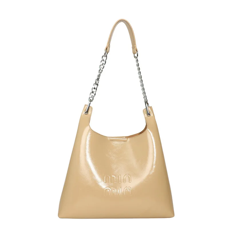 

2025 Spring Summer PU Underarm Shoulder Bag for Women Minimalist Shoulder Crossbody Purse Fashionable Handbag