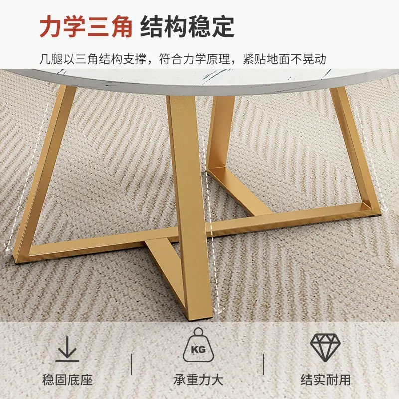 AOLIVIYA Tea Coffee Table Nightstand Storage Rack Sofa Corner Side End Stand Creative Light Luxury Modern Simple Home