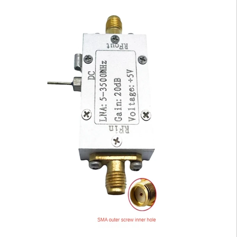 HF-Breitband-Rausch verstärker 5-3500MHz Verstärkung 20dB Hochfrequenz verstärker