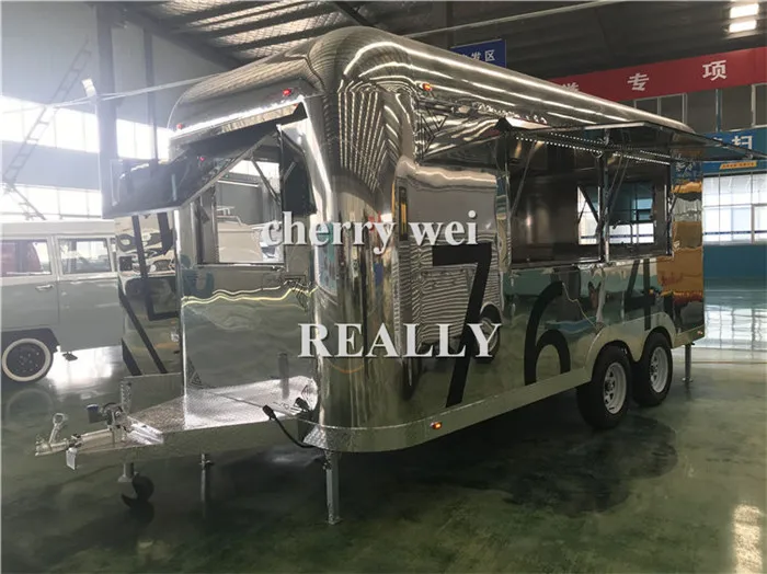   Truk Pizza Bbq Dapur Ponsel Makanan Cepat Saji Restoran Taco Hot Dog Bir Bar Konsesi Trailer Makanan