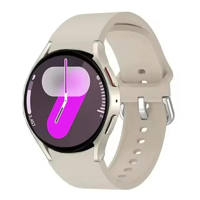 20mm Silicone Strap For Samsung Galaxy Watch 4 6 Classic 47mm/46mm Pro 45mm No Gaps Bracelet Galaxy Watch 7 6 5 4 40mm/44mm Belt