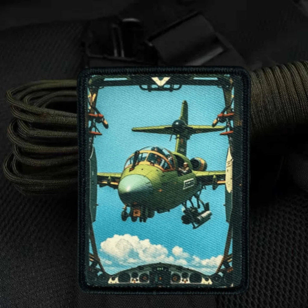 Parche táctico dron gancho y bucle – Insignia moral para equipo - imagen 2