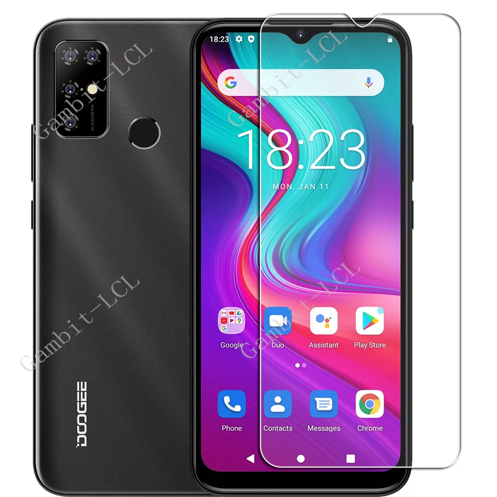 3 SZTUKI Szkło hartowane do Doogee N40 Pro S59 S86 Pro S88 Plus X93 X95 X96 N10 N20 N30 S40 Lite S58 S95 S96 Folia ochronna ekranu — zdjęcie 4