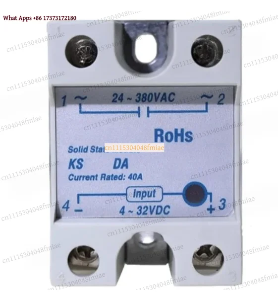 k3  Original Single Phase SSR, KSR-10DA 25DA 40DA 50DA 75DA, DC to AC Solid State Relay