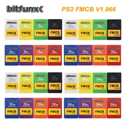 Bitfunx Free McBoot V1.966 PS2 FMCB 8MB/16MB/32MB/64MB Memory Card for Playstation2 Fat Console