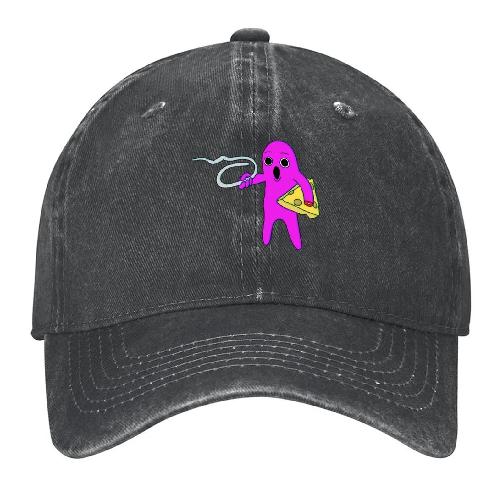 

SMILING FRIENDS - bliblie, Pim, Alan, Glep, Grim (author's art) Baseball Cap Mountaineering cute Beach Women Caps Men's