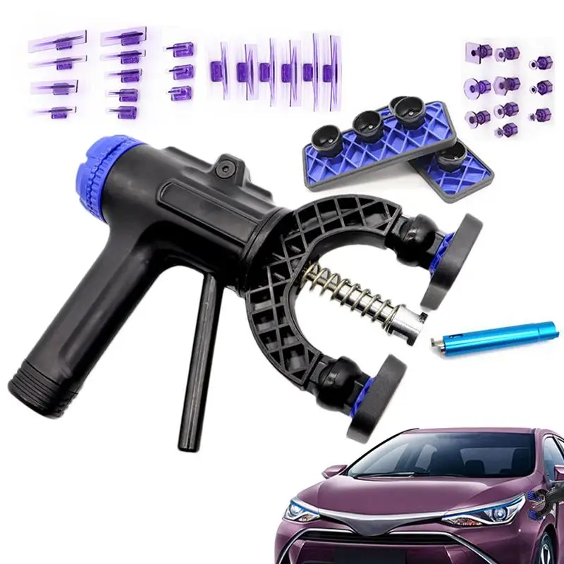 

Dent Removal Tool Adjustable Auto Dent Puller for Car Body Repair 28 Glue Puller Tabs Included Vehicle Maintenance Tool for Car