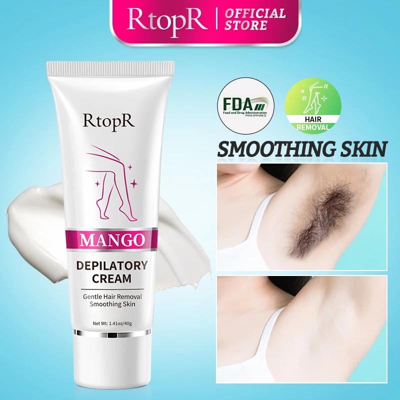 Mango Depilatory Cream Body Painless Effective Hair Removal Cream for Men and Women Whitening Hand Leg Armpit Hair Loss Product