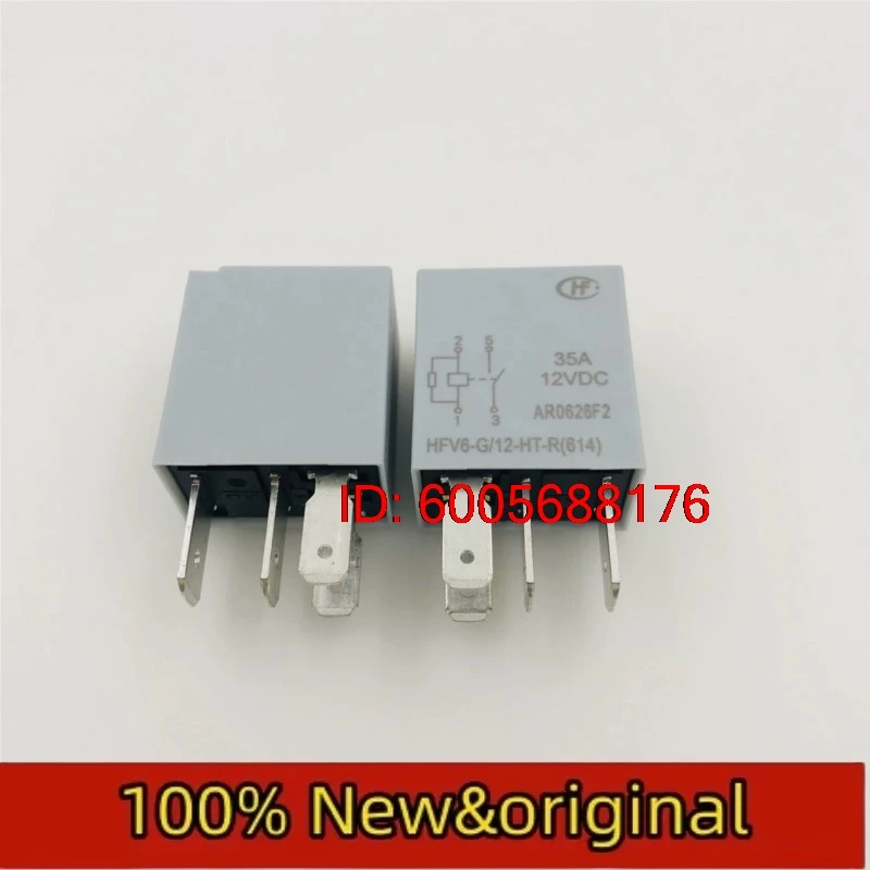 10PCS HFV6-G-12-HT-R (614) 012VDC Normally Open 35A Hongfa Automotive Relay GEELY Special for Geely Original & Brand New