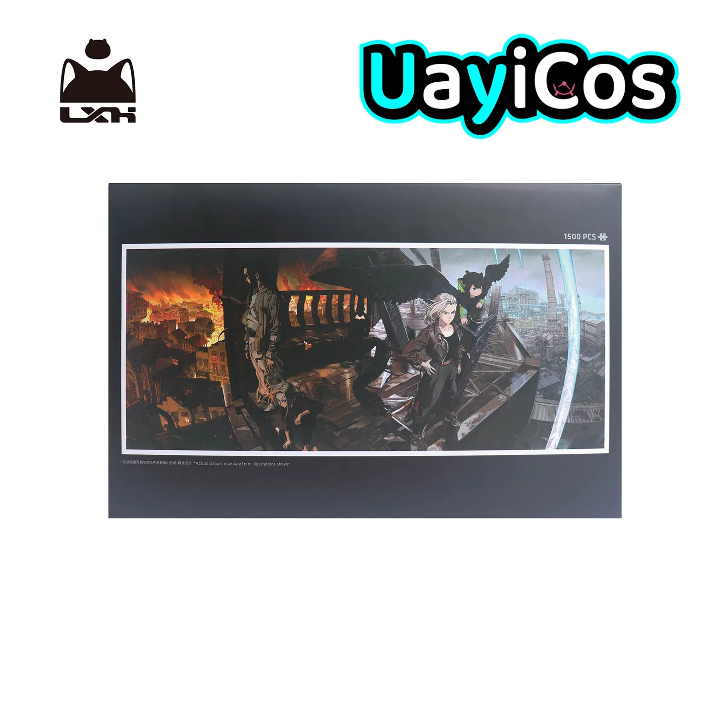 

1500pcs Original Puzzle The Legend of LUOXIAOHEI Luo Xiaohei Handmade Puzzle Pieces Cosplay Anime Cute Figure Game Toy Kids Gif