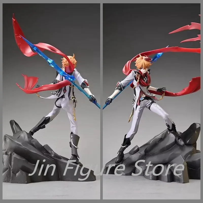 

35 см Genshin Impact аниме фигурка Тарталья статуя комнаты украшения мультфильм ПВХ фигурка модель дети Рождественская фигурка игрушка в подарок