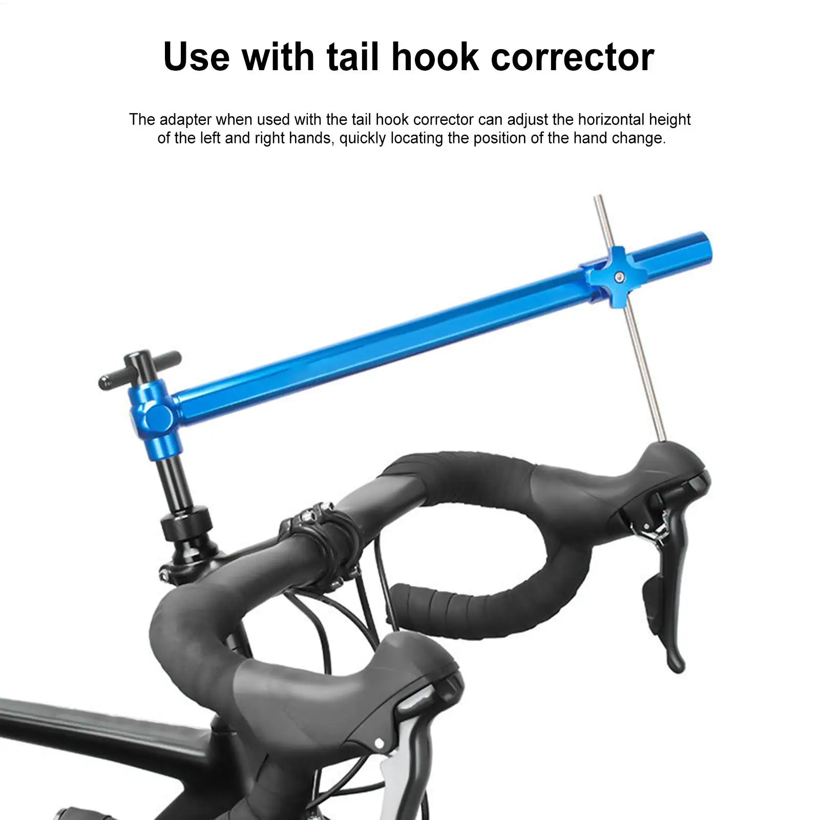 Road bike shifter measuring adapter, bicycle handlebar leveling adapter, height angle adjustment for Handlebar Cycling Position