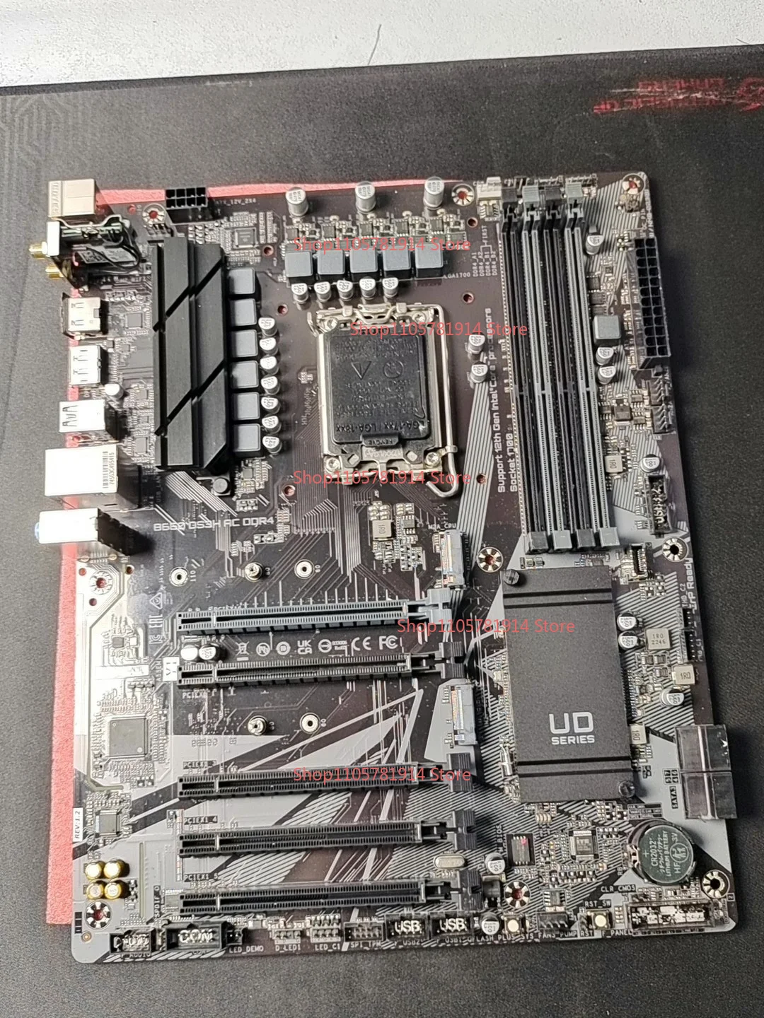 For Gigabyte B660 DS3H AC WiFi DDR4 Main Board with 12/13/14 Generation Intel Processor