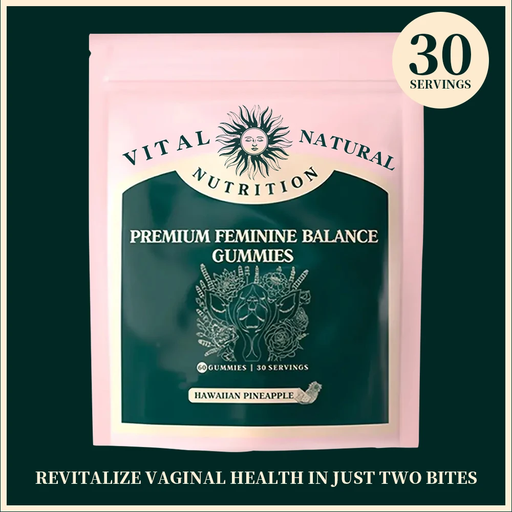 180 pieces of Vital Source Feminine Balance Gummies are selling well, caring for women preferred gift- Hawaiian Pineapple