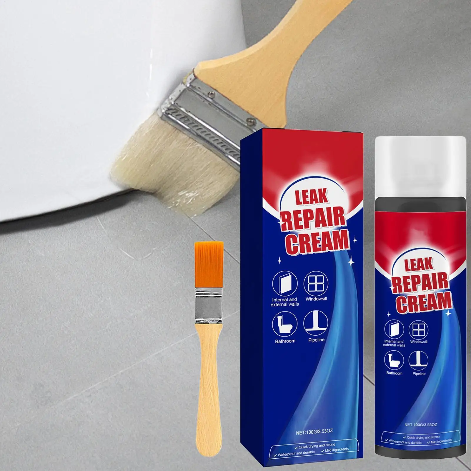 100ml Leak Repair Waterproof Sealant Super Strong Bonding Household Seal Repair Tool Sealant Cream Coating Liquid