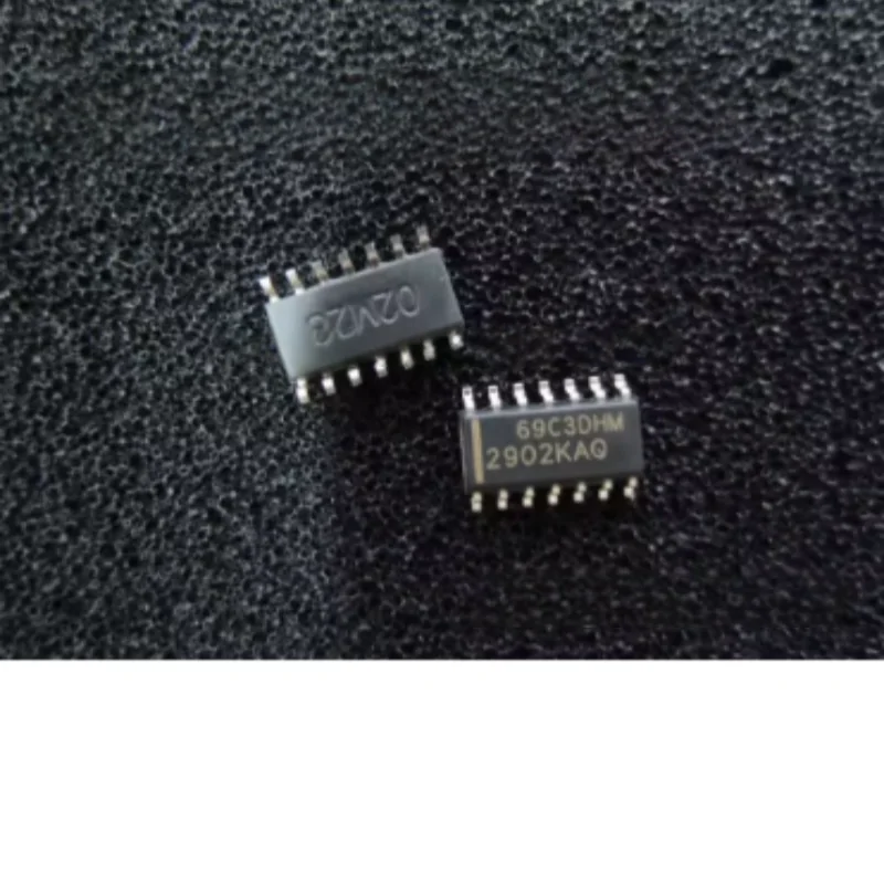 10PCS Original LM2902KAVQDRQ1 LM2902KAVQDR SOIC-14 Four Channel Car Grade Op Amp Wide Voltage Operational Amplifier Chip