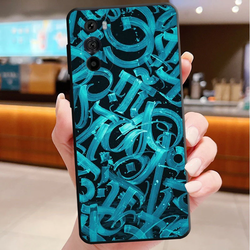 

Phone Case For Motorola Edge 50 40 Pro 60 50 40 30 Ultra Neo Fusion Moto G85 G72 G53 G54 G84 G13 G32 Pokras Lampas Graffiti Art