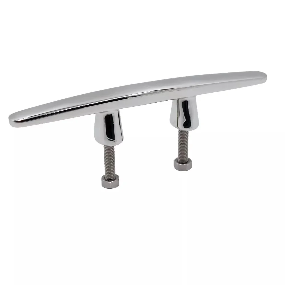 

Top Quality 316 Stainless Steel Boat Yacht Accessories Marine Hardware Heavy Humpbacked Cleat for Yacht 2025