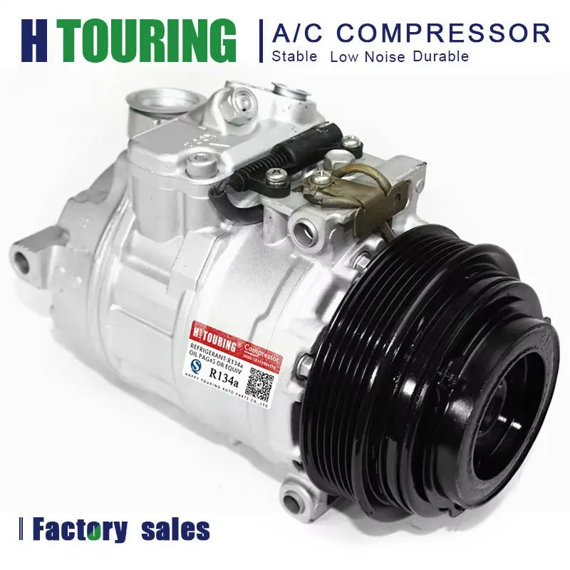 Compressor ac 7sb16c para benz mb sprinter gm zafira chrysler crossfire dodge sprinter van 0002307011 0002302011 0002303911 77356